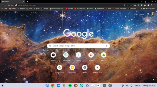 Chrome బ్రౌజర్లో Google నేపథ్యాన్ని మార్చండి